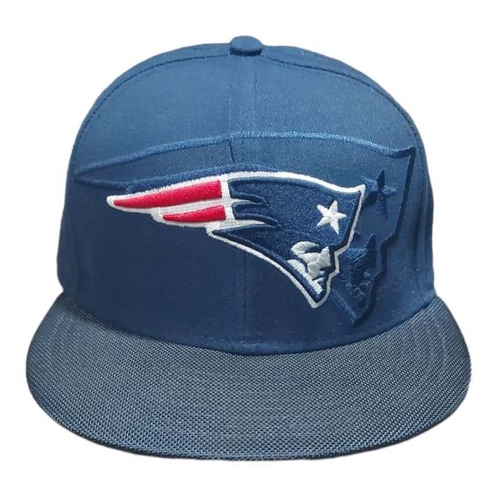 New Era 59Fifty New England Patriots Fitted NFL Football Cap Size 7 1/2